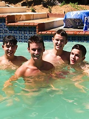 What better way to spend a hot summer afternoon then at a twink pool party