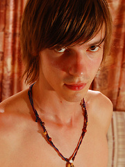 Long-haired twink Dominic loves big anal toys and lots of slippery lube, check out the pleasure ...